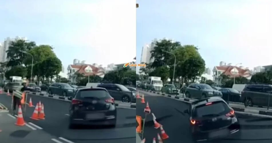 Video Detik-detik Sebelum Kejadian ‘Sinkhole’ Di Singapura Tular Di Media Sosial
