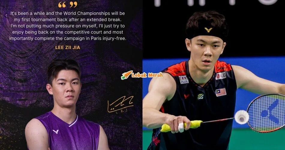 Kembali Beraksi Di Kejohanan Dunia, Lee Zii Jia Nekad Tak Mahu Cedera