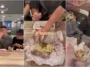 3 lelaki biadab beri nasi tulang ayam kepada gelandangan