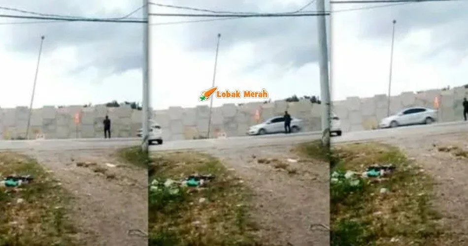 ⁠Cubaan Rempuh Sekatan Jalan Raya Gagal, Lelaki Bawa Dadah Ditahan Polis