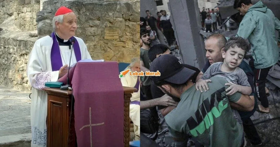 Kardinal Zuppi Ambil Masa 7 Jam Baca Semua Nama Kanak-kanak Palestin Yang Terkorban