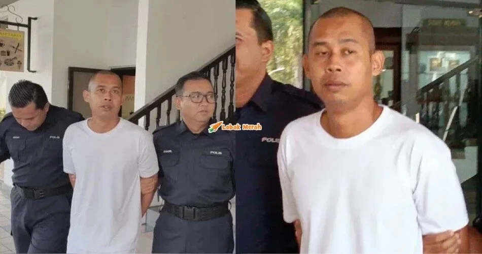 Terlepas Hukuman Gantung, Lelaki Bun*h Isteri & Anak Tiri Dihukum Penjara 72 Tahun & 24 Sebatan