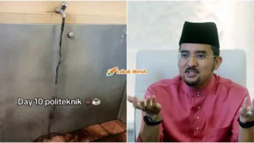 asyraf wajdi tegur air hitam