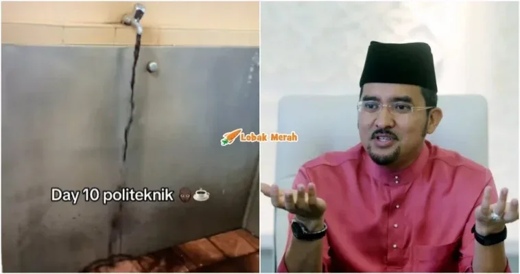 asyraf wajdi tegur air hitam