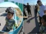 budak kena tinggal bapa tepi lebuh raya
