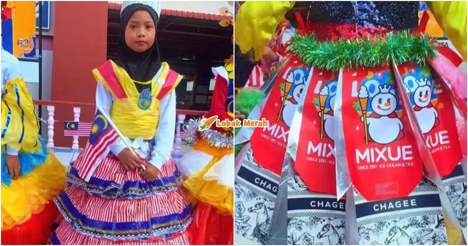 Idea Luar Biasa Ibu Bapa Siapkan Busana ‘Fashion Show’ Merdeka Anak Undang Perhatian Netizen