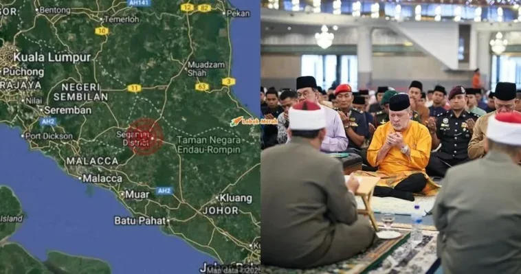 doa selamat dan solat hajat susulan gempa bumi segamat