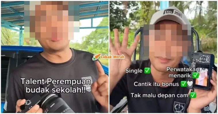 ft tiktoker talent sekolah