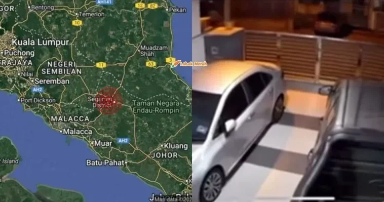 gempa bumi di segamat johor