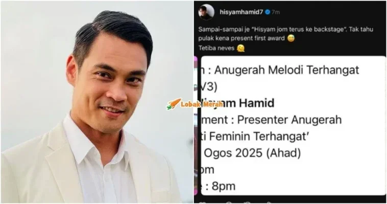 hisyam hamid penyampai melodi
