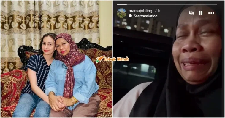ibu dan anna jobling bergaduh dipukul