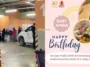 ibu hamil bersalin di parkir 1 Utama