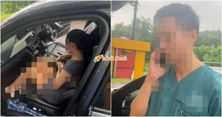 isteri curang dalam kereta dengan doktor
