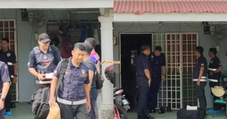 kes kelar isteri dan diri sendiri