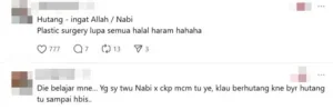 kim seri respon isu hutang