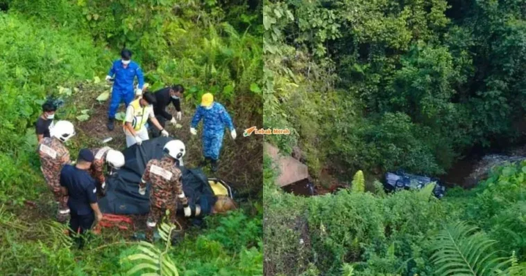 lelaki hilang sejak seminggu ditemui maut dalam gaung