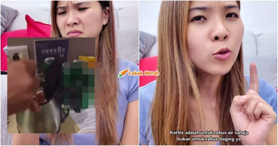 “Belajar hormat orang lain” – Tular Video Rebus Daging Khinzir Dalam Cerek Hotel, Ini Respon Mekyun