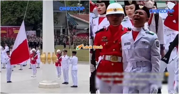 pasang bendera terbalik indonesia