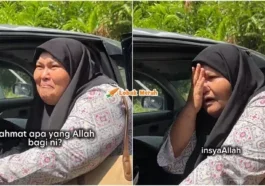peniaga menangis ditaja umrah