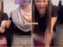 peniaga wanita sarung pad ketika live