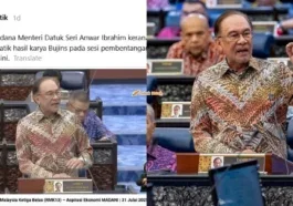 pmx pakai baju batik jenama bujins batik dari kelantan