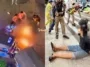 rakyat malaysia disimbah thinner di bangkok