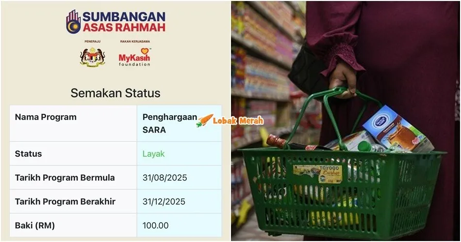 Dah Boleh ‘Check’ SARA RM100, Ini Senarai Kedai Terpilih & Cara Beli Barang Asas