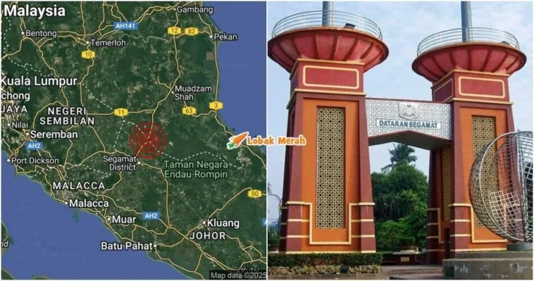 segamat gempa bumi