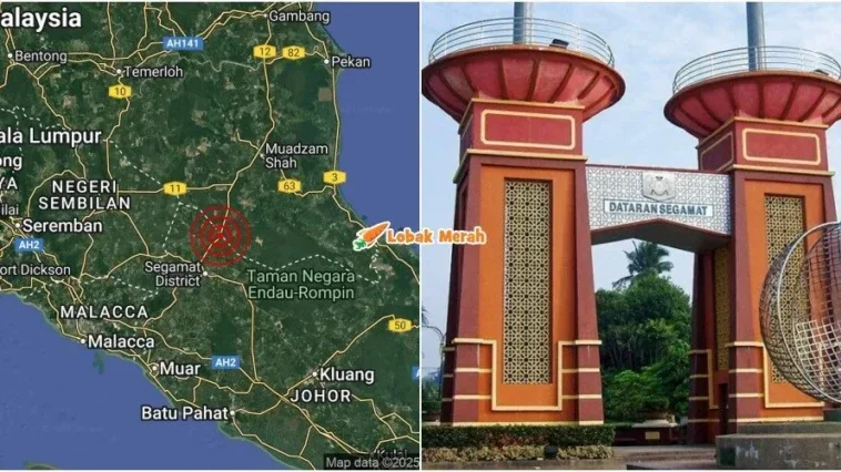 segamat gempa bumi