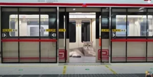 stesen mrt mini untuk kucing