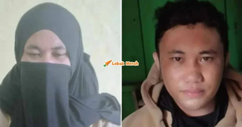 Lelaki Menyamar Jadi ‘Wati’ & Berniqab, Hanya Kerana Nak Kahwin Lelaki Pujaan