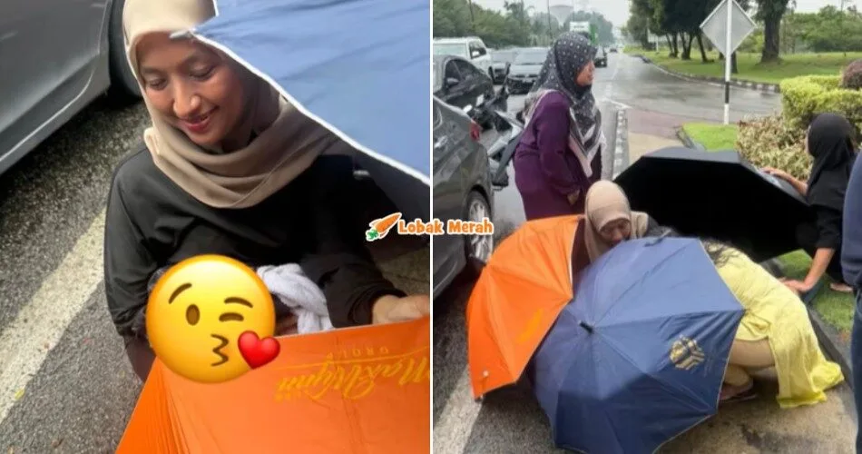 “Kenangan paling indah” – Ramai Terharu Lihat Video Para Wanita Sambut Kelahiran Bayi Di Bahu Jalan