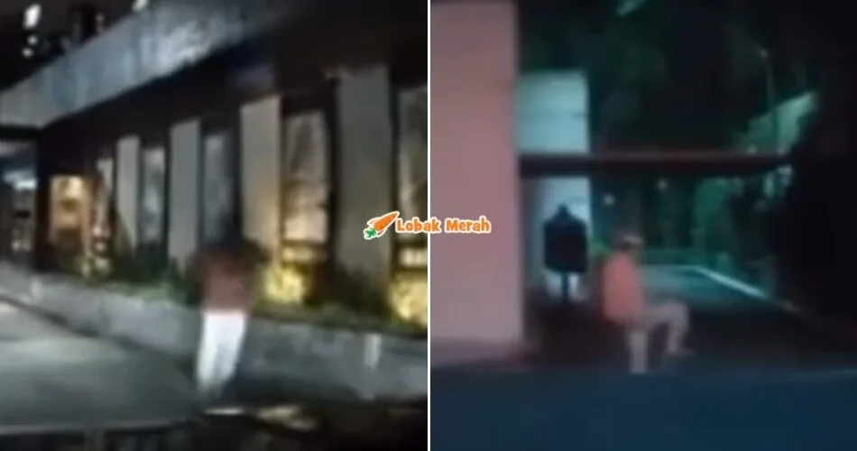 “Berlatih silat ke tu?” – Netizen Terkejut Tengok Lelaki Tiba-tiba Bergaduh Seorang Diri
