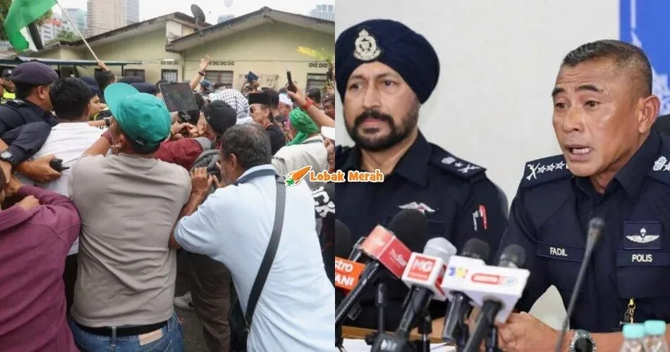 Halang Penjawat Awam Lakukan Tugas, Polis Tahan 7 Individu Berkaitan Kampung Sungai Baru
