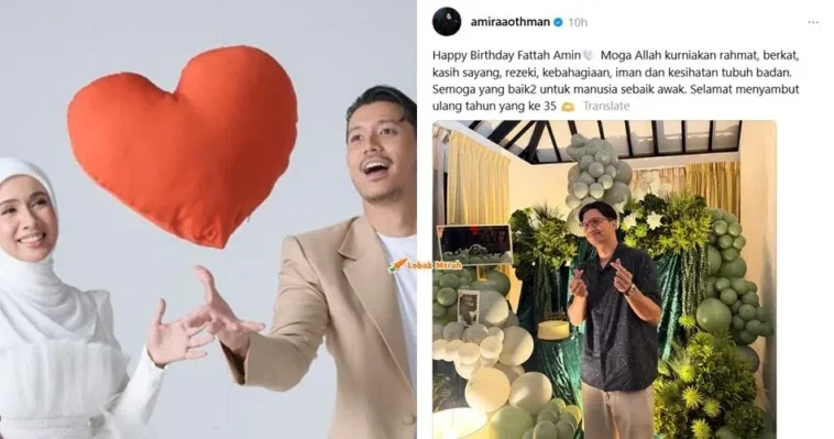 amira othman nikah fattah amin