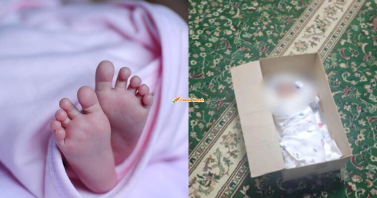 bayi ditemui dalam kotak di perhentian bas