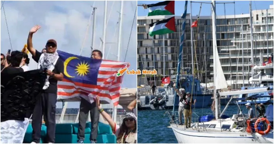Konvoi Global Sumud Flotilla Kini Berlayar Dari Tunisia Ke Gaza, Cabar Sekatan Israel Demi Sampaikan Bantuan Kemanusiaan