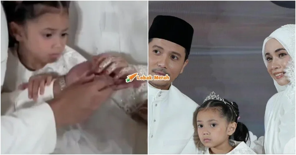 “Fatimah tak nak lepas tangan ayah dia” – Momen Pernikahan Fattah Amin Dan Amira Othman Curi Perhatian Netizen