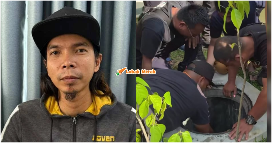“Mula-mula topi timbul, lepas tu kasut…” – Lelaki Kongsi Detik Cemas Selamatkan Budak 9 Tahun Jatuh Lubang Kumbahan