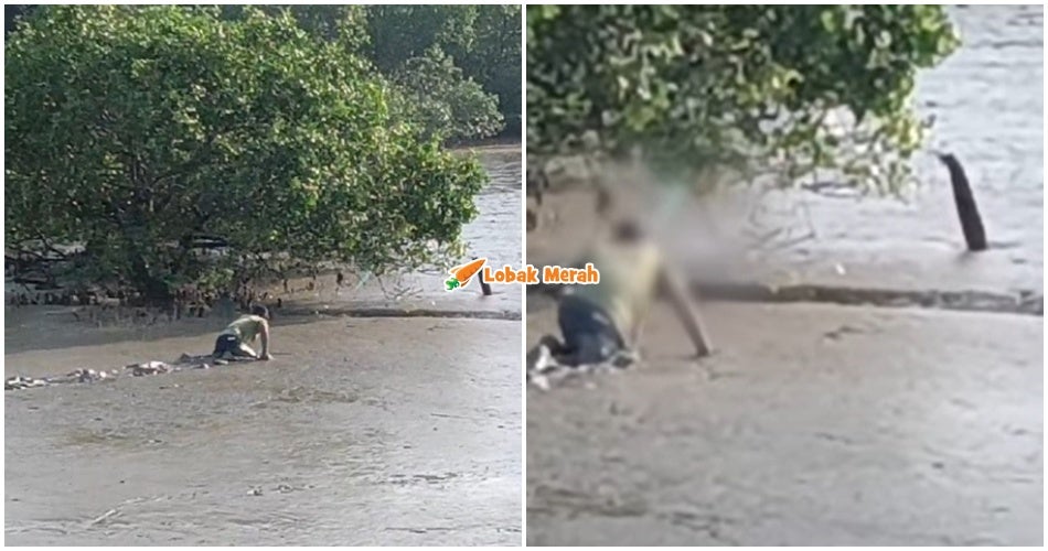 Lelaki Tergamak Tinggalkan Anak, Terjun Dalam Lumpur Sebab Nak Lari Daripada AADK