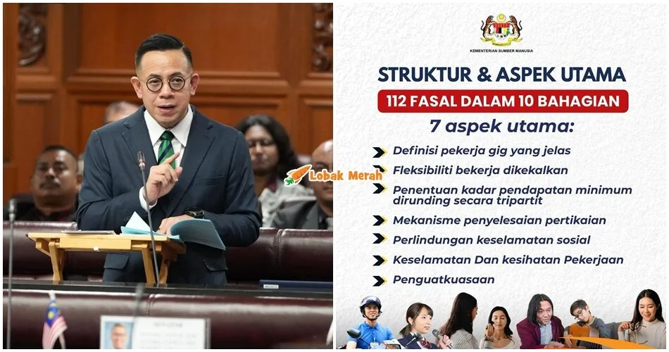 Dewan Negara Luluskan RUU Pekerja Gig 2025, Masa Depan 1.2 Juta Pekerja Kini Terjamin