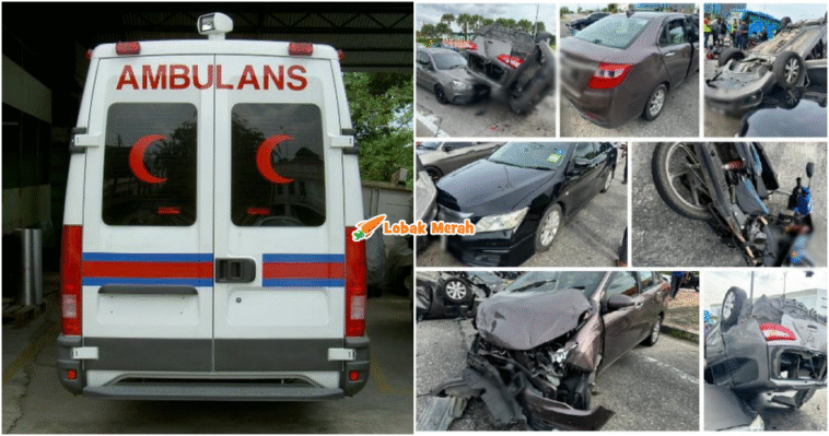 kejar nenek ambulans