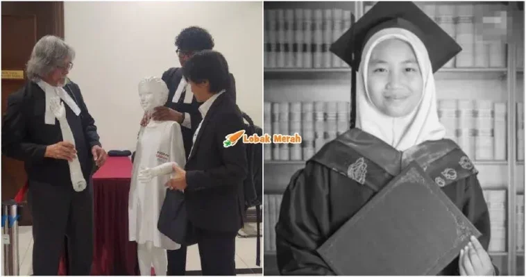 patung koronor zara qairina