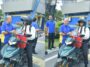 pelajar unimap daftar universiti tunggang motosikal