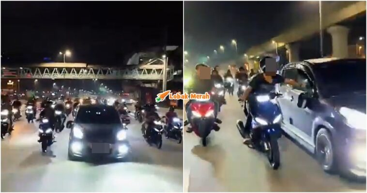 polis buru geng motor