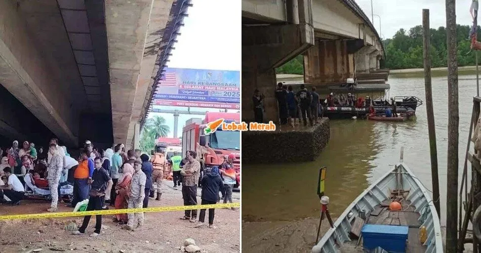 Dua Kanak-kanak Dikhuatiri Lemas Di Teluk Kemang Selepas Kereta Terjatuh Dalam Sungai