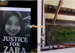 Zara Qairina Tengkuk Berdarah