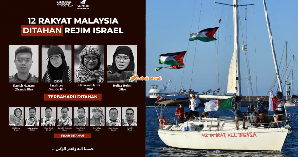 Kronologi Perjalanan Global Sumud Flotilla 2025 Ke Gaza, Sebahagian Kapal Kini Ditahan Israel