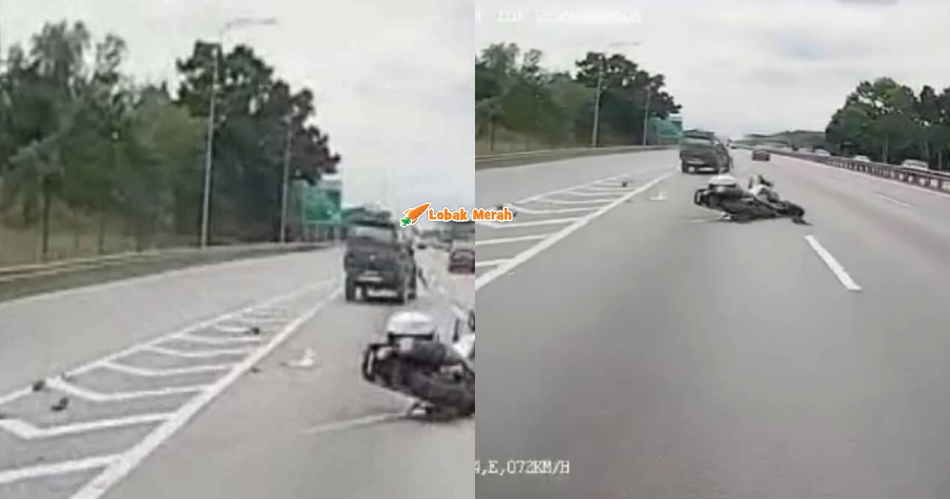 Anggota Trafik Patah Kaki Dilanggar Kereta Pacuan 4 Roda Ketika Iringi Delegasi ASEAN