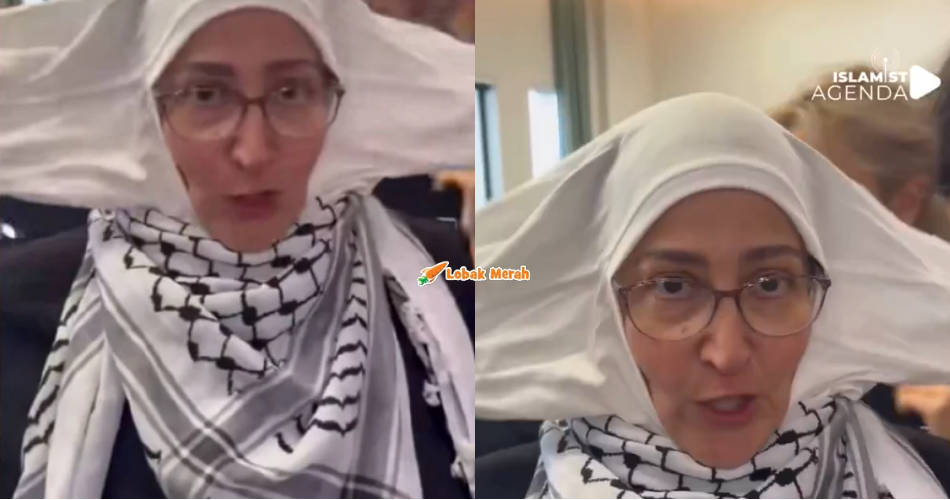 Tudung Dirampas Tentera, Aktivis Wanita Guna T-Shirt Jadikan Hijab Ketika Ditahan